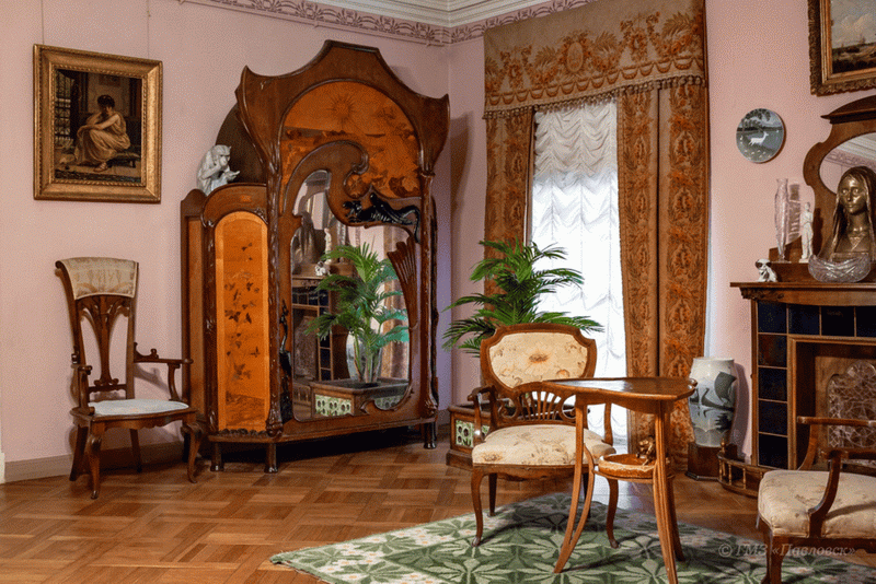 Фото2 Кленовая гостиная в Павловском дворце