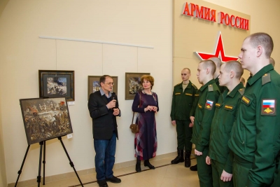 В ЦДРА ПРОШЕЛ ВЕЧЕР-ВСТРЕЧА &laquo;ЭСКИЗ ЭПОХИ&raquo;, ПОСВЯЩЕННЫЙ ТВОРЧЕСТВУ ЗАСЛУЖЕННОГО ХУДОЖНИКА РОССИИ ВАЛЕРИЯ МОКРУШИНА