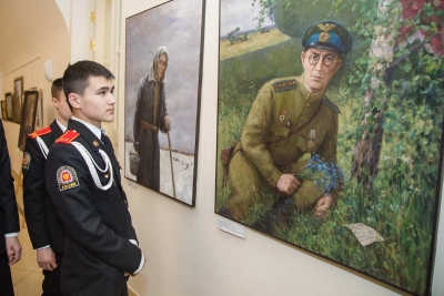 &laquo;ГОРДИМСЯ СЛАВОЮ ГЕРОЕВ&raquo;: В ЦДРА ОТКРЫЛАСЬ ХУДОЖЕСТВЕННАЯ ВЫСТАВКА РАБОТ СЕРГЕЯ БОРИСОВА, ПОСВЯЩЕННАЯ ДНЮ ГЕРОЕВ ОТЕЧЕСТВА
