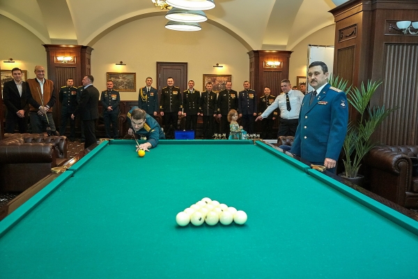 К ДНЮ ЗАЩИТНИКА ОТЕЧЕСТВА В ЦДРА ПРОЙДЕТ XVI ТУРНИР ПО БИЛЬЯРДУ НА КУБОК МИНОБОРОНЫ РОССИИ