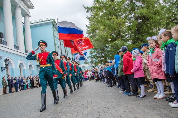 В ЦДРА С УЧАСТИЕМ ЮНАРМЕЙЦЕВ И КАДЕТ ПРОШЛА ТОРЖЕСТВЕННАЯ ЛИНЕЙКА, ПОСВЯЩЕННАЯ ДНЮ ЗНАНИЙ