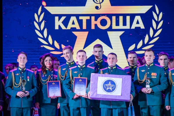 ГЛАВНЫЙ ПРИЗ 16-ГО ВСЕРОССИЙСКОГО ФЕСТИВАЛЯ &laquo;КАТЮША&raquo; ЗАВОЕВАЛ ВОКАЛЬНЫЙ АНСАМБЛЬ ВОЕННОГО УНИВЕРСИТЕТА &laquo;ПАТРИОТЫ&raquo;