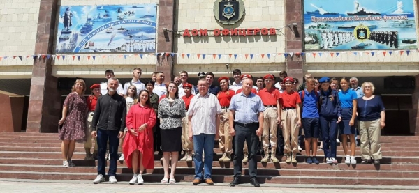СОТРУДНИКИ ЦДРА ЗАВЕРШИЛИ РАБОЧУЮ ПОЕЗДКУ В ДОМ ОФИЦЕРОВ КАСПИЙСКОЙ ФЛОТИЛИИ