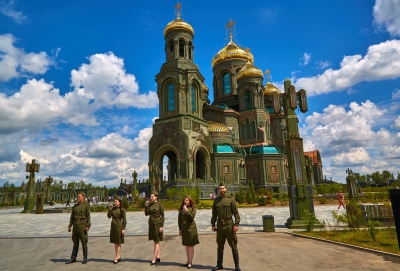 АРТИСТЫ ЦЕНТРАЛЬНОГО ДОМА РОССИЙСКОЙ АРМИИ ИМЕНИ М.В. ФРУНЗЕ ВЫСТУПИЛИ С КОНЦЕРТОМ В ПАРКЕ &laquo;ПАТРИОТ&raquo;